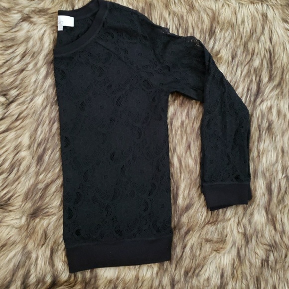 Ann Taylor Loft lace shirt - Picture 5 of 8